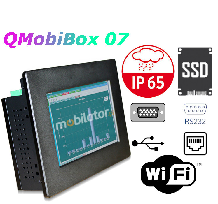 przemysowy panel operatorski panel PC komputer przemysowy odporny wodoodporny pyoodporny wstrzsoodporny wzmocniony IP65 wifi